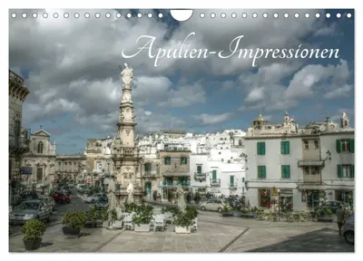 Produktbild von Apulien - Impressionen (Wandkalender 2027 DIN A4 quer), CALVENDO Monatskalender
