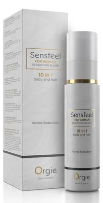 Immagine prodotto di Sensfeel Profumo con feromoni a effetto afrodisiaco 10 in 1 per corpo e capelli 100 ml