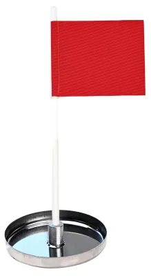 Imagen del producto de Varilla portátil para banderas de golf, ideal para entrenamiento
