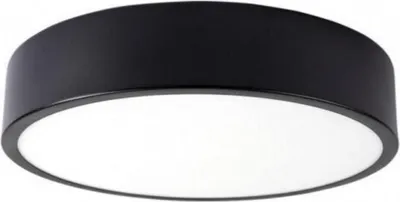 Produktbild von LED-Deckenlampe Schwarz 18W 25cm - Neutralweiß 4000K - 5500K