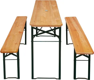 Immagine prodotto di Set tenda da birra pieghevole da 3 pezzi da 170 cm