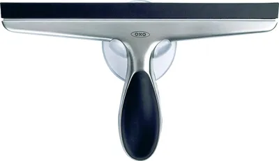 Produktbild von OXO 1060619V5MLNYK Edelstahlwischer mit Saugnapfhak, silber/schwarz