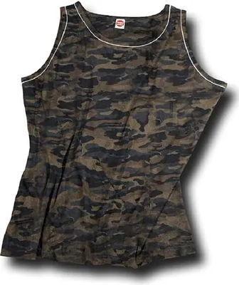 Produktbild von Übergrößen Tanktop T-Shirt Trägershirt Muscleshirt HONEYMOON camouflage 4XL