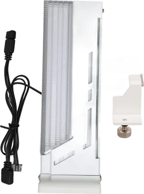 Image de Support pour carte graphique Support vertical 5V 3PIN ARGB RGB Lighting Metal Slider Small 4pin Interface Computer Graphics Card Bracket
