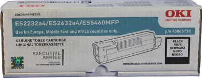 Produktbild von OKI Toner ES2232a4 Black, 8000 Seiten, Schwarz