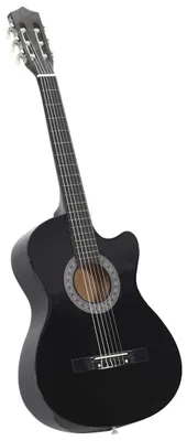 Obrázok produktu pre Gitara – klasická westernová gitara – akustická – 6 nylonových strún – s výrezom – 97 cm – vhodná pre začiatočníkov – armygren