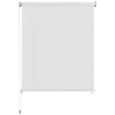 Zdjęcie produktu dla vidaXL Roleta zewnętrzna biała 60x140 cm HDPE