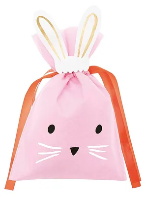 Produktbild von Geschenktüte Hase rosa 20x30cm