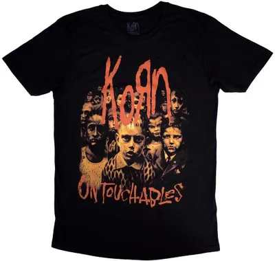 Produktbild von Korn - "Untouchable" T-Shirt für Herren/Damen Uni RO11973 (L) (Schwarz)