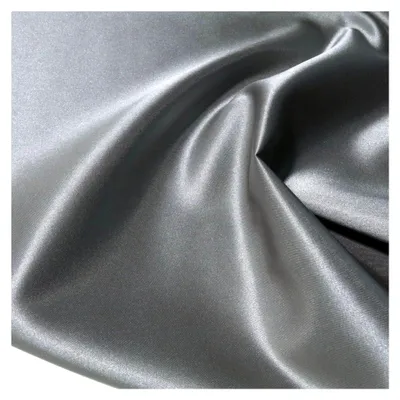 Produktbild von 1m Glänzender Satin Stoff Meterware | Modestoff Dekostoff Gardinenstoff | 150cm breit | Vorhangstoff Hochzeitsstoff Kostümstoff Satinstoffe zum Nähen Dekorieren Basteln Patchwork Nähstoffe