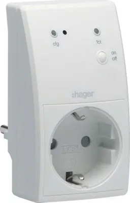Produktbild von Hager Funk Zwischenstecker-Aktor 16A, quicklink TRC270D