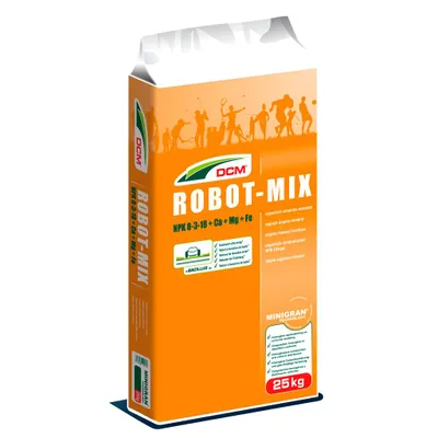 Obrázek produktu pro Trávníkové hnojivo Robot-Mix (25 kg na 800 m²)