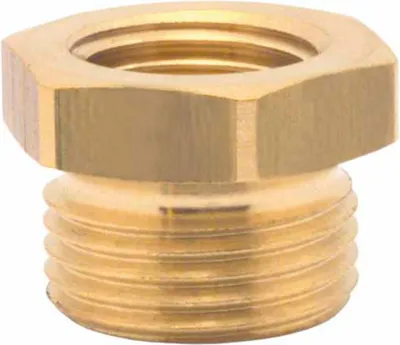 Image de Elmag 42410 Nipple réducteur en laiton Ig 1/8 X Ag 1/4
