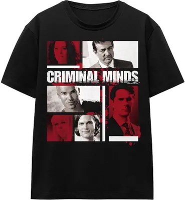 Obrázek produktu pro Criminal Minds - Tričko pro muže/dámy uni TV15559 (S) (Černá)