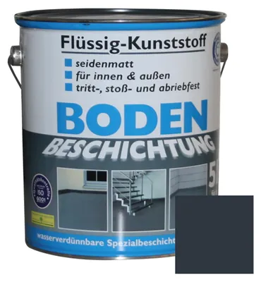 Produktbild von Wilckens Flüssig-Kunststoff 5 L Bodenbeschichtung Anthrazitgrau - RAL 7016