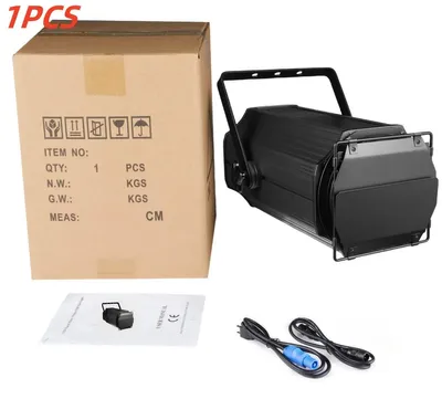 Image de Éclairage de scène – Éclairage pour DJ – Projecteur LED zoom RGBW – 200W avec zoom réglable