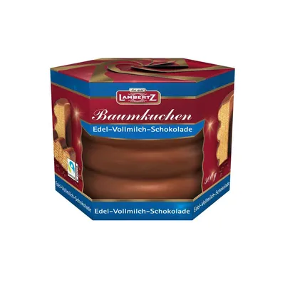 Zdjęcie produktu dla Lambertz Baumkuchen pełnomleczna delikatna czekolada mleczna 300g