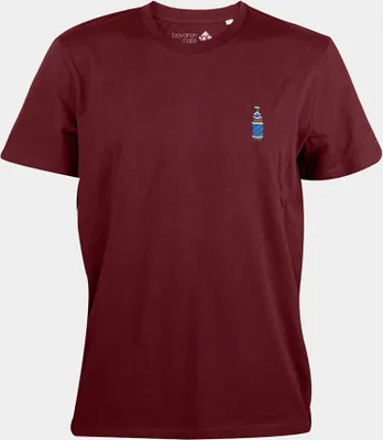 Produktbild von Bavarian Caps Herren T-Shirt , Bayerisch Hell - Dunkelrot, M