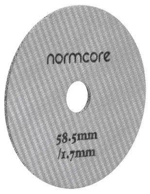 Pucksieb 58,5 mm, rundes Loch, 1,7 mm, 316 Edelstahl