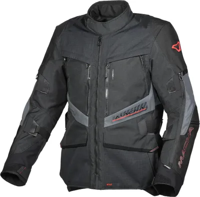 Obrázok produktu pre Macna Domane nepremokavá textilná bunda na motorku, čierna, XL