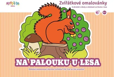 Obrázok produktu pre Zvieratkové omaľovánky / Na lúči pri lese