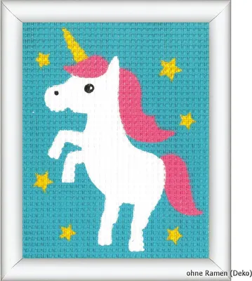 Produktbild von Vervaco Stickpackung "Einhorn", Stickbild vorgezeichnet