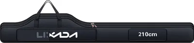 Produktbild von 210 cm Angeltasche, faltbare Angelruten-/Rollentasche, Angelruten-Ausruestung, Tackle-Tool, Tragetasche, Reisetasche, Aufbewahrungstasche, Organizer