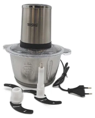 Produktbild von YASHE 500W Elektrischer Zerkleinerer, Elektrische Küchenmaschine mit Schüssel
