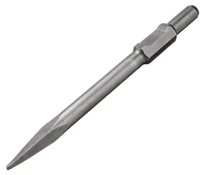 Meißel 380x30 mm, 65A Schaft, Stahl, für Abbrucharbeiten