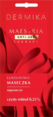 Obrázok produktu pre Dermika Maestria Anti-Age Therapy Luxusná regeneračná maska čistý retinol 0,25 %, 7 g