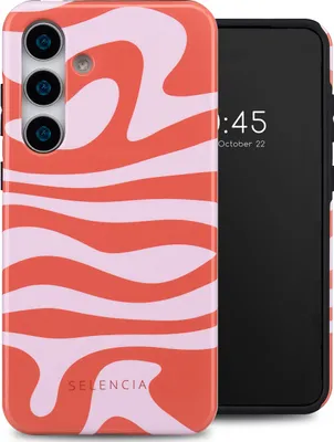Produktbild von Selencia Vivid Back Cover Samsung Galaxy S25 - Dream Swirl Pink
