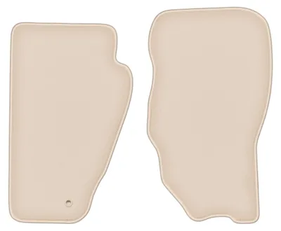 Produktbild von Velours-Fußmatten Vorne für Dodge Nitro 2006-2011 (SUV) – 2-tlg, Beige, passgenau – Wielganizator FORTUNA