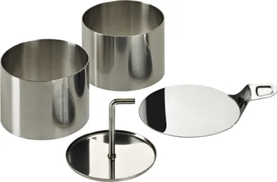 Image de Lurch 220285 Anneaux d'alimentation Acier inoxydable Set 8 pièces