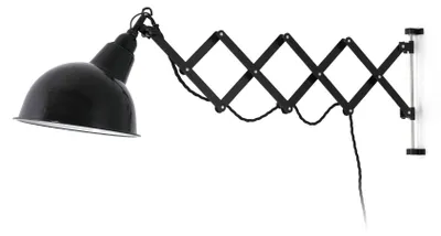 Immagine prodotto di Lampada da parete nera a 1 luce Ras