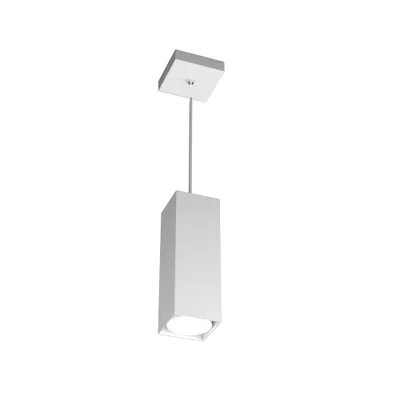Obrázok produktu pre Závesné moderné kovové dosky biele 1 svetlo Gx53 25 cm