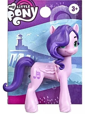 Image de My little pony : poney rose princess petals 8 cm - mon petit poney - hasbro