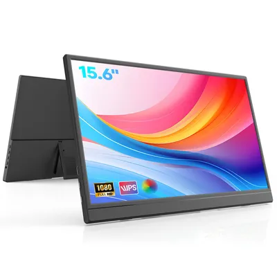 Obrázok produktu pre Prenosný monitor HDeye 15,6" – 1080p IPS, USB-C, Mini HDMI, dva reproduktory, kompatibilný s VESA