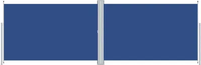 Produktbild von vidaXL Seitenmarkise Ausziehbar Blau 200x600 cm