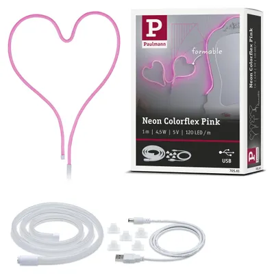 Productafbeelding van Paulmann USB LED-strip Neon Colorflex, roze