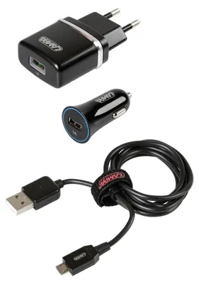 Image de Kit 3 en 1 micro-USB - 12/24V + 230V