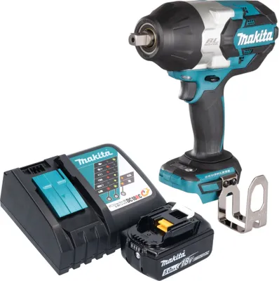 Produktbild von Makita DTW 1004 RT1 Akku Schlagschrauber 18 V 1050 Nm 1/2" Brushless + 1x Akku 5,0 Ah + Ladegerät