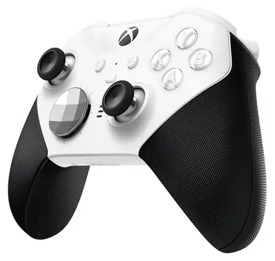 Image de Microsoft Xbox Elite Wireless Series 2 – Noir. Manette de jeu Bluetooth/USB blanche, analogique/numérique, PC. Xbox One.