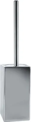 Produktbild von Spirella WC Bürste "Quadro" Steingut 11,5 x 45 cm - Silber