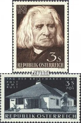 Produktbild von Briefmarken Österreich 1961 Mi 1099,1100 (kompl.Ausg.) postfrisch Sondermarken