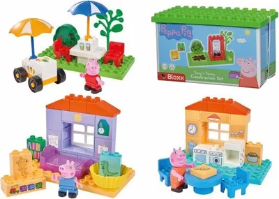 Produktbild von PlayBig BLOXX Peppa Pig Zákl. set, 4 druhy