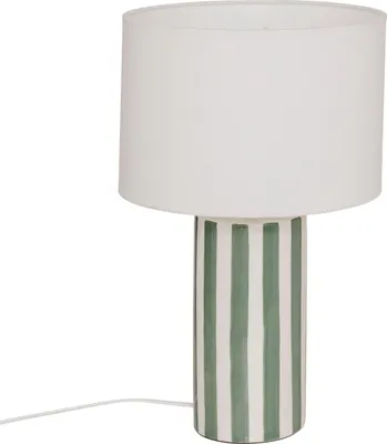 Obrázek produktu pro Stolní lampa s pruhovaným podstavcem FRIDA, Ø 28 x 47 cm