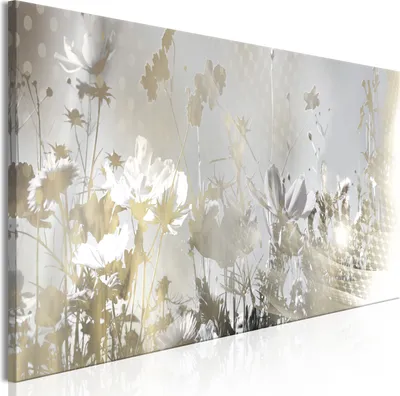 Produktbild von Modernes Wandbild b-A-0800-b-a (150x50 cm) - 1 Teilig Bilder Fotografie auf Leinwand Foto Bild Dekoration Wand Bilder Kunstdruck BLUMEN NATUR