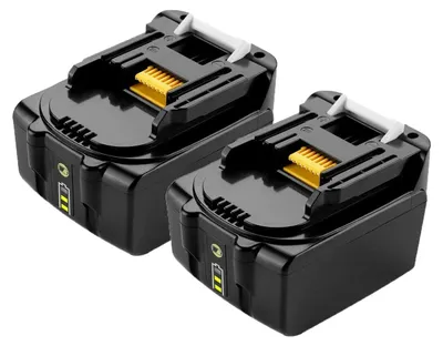 2er-Pack 14,4 V 5,0 Ah Li-Ion-Akku, kompatibel mit Makita BL1450