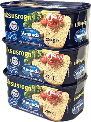 Produktbild von Amanda Luxus Fischrogen 3er Pack 3x 200g