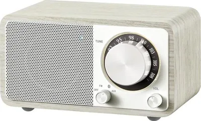 Produktbild von Sangean WR-7 Plus midnight oak  tragbares Retro-Tischradio mit Bluetooth
